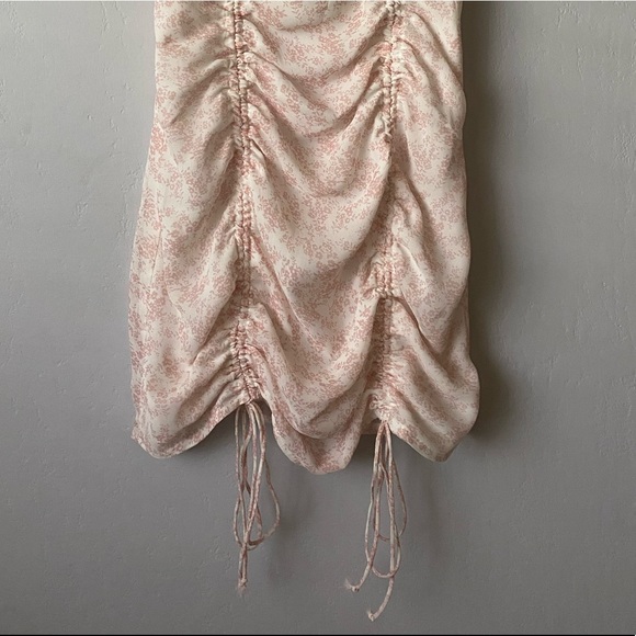 NWT Princess Polly Ivy Hollow Floral Ruched Dress - Picture 9 of 11